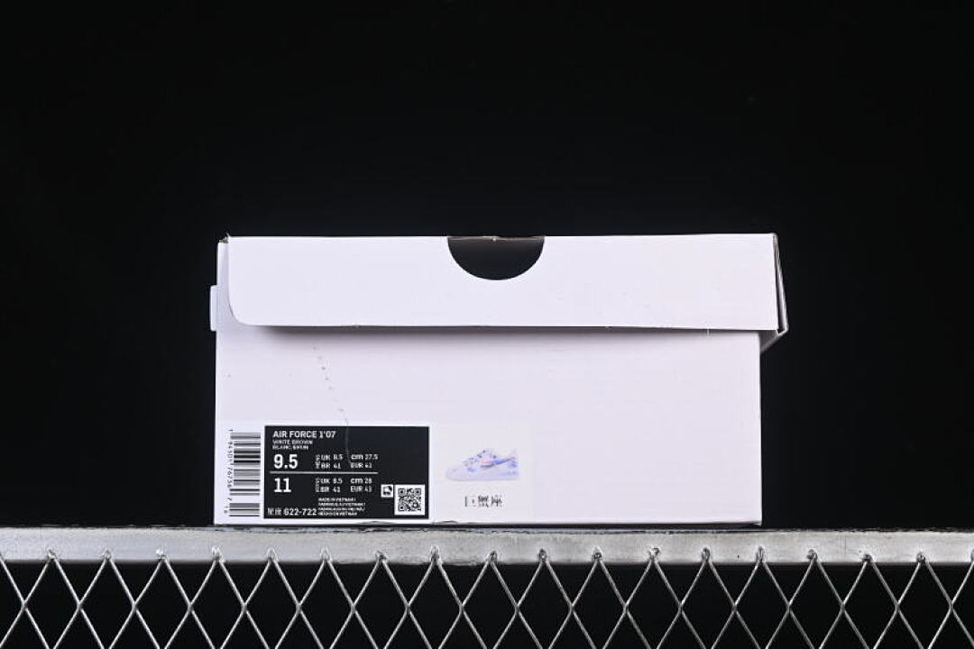 Nike [622-722]-[AIR FORCE 1 07 LOW CANCER BLUE/PURPLE/WHITE]-[WOMAN:36-39]-[MAN:40-45] - Image 12