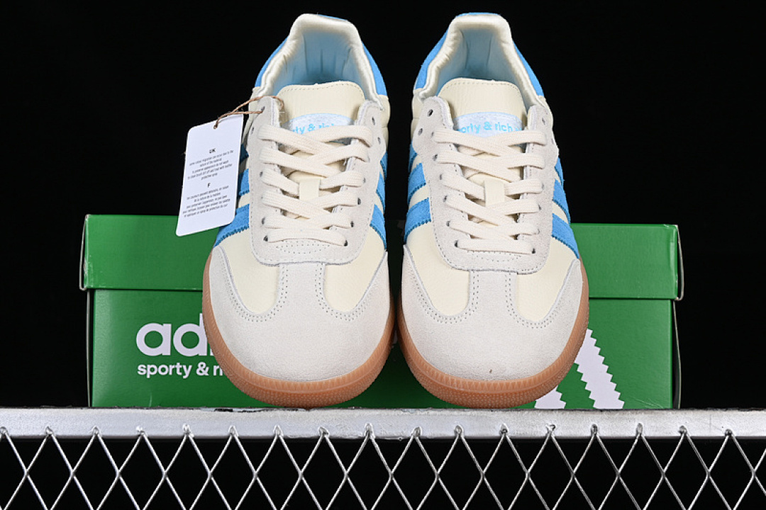 Adidas [IE7096]-[SAMBA VEGAN OG GREY/BLUE/BROWN]-[WOMAN:36-39]-[MAN:40-45] - Image 14