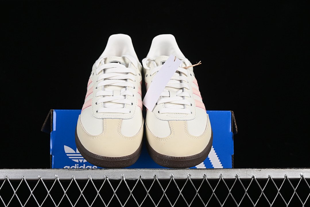 Adidas [IH2751]-[SAMBA VEGAN CLOUD WHITE/WONDER QUARTZ/WONDER WHITE]-[WOMAN:36-40] - Image 11