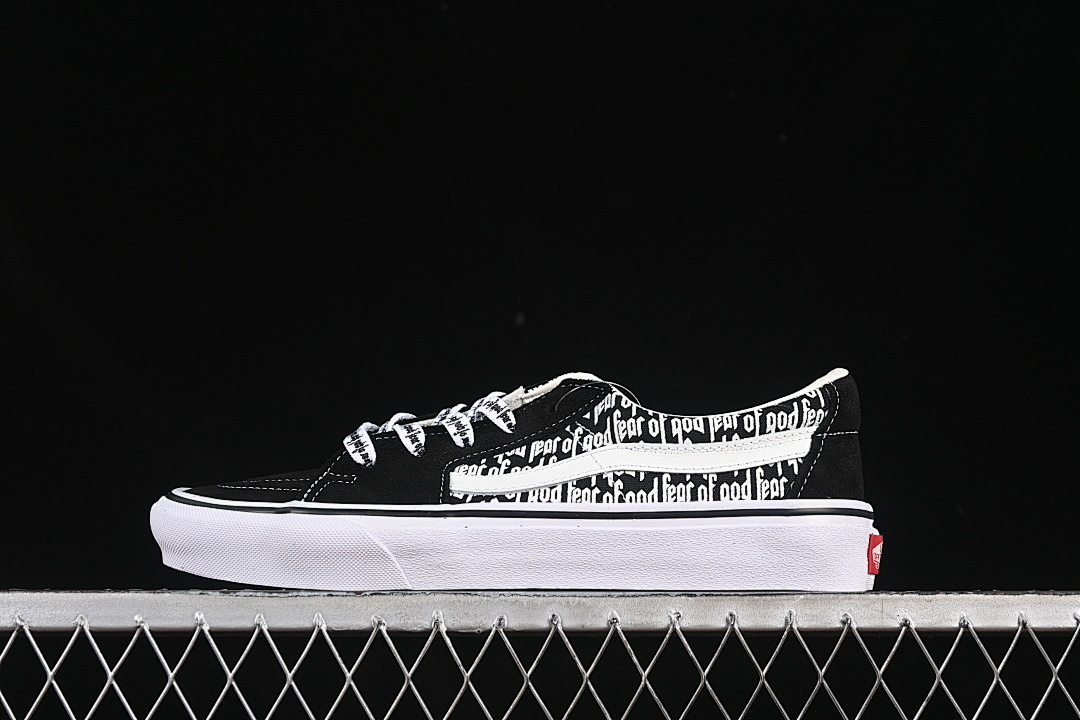 Unbranded [VN0A4UWI5ZQ]-[ANTI-SLIP CASUAL SKATEBOARD SHOES BLACK/WHITE]-[WOMAN:35-39]-[MAN:40-44], photo 1