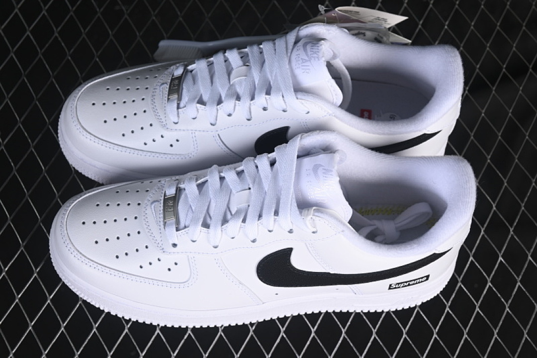Nike [CU9225-102]-[AIR FORCE 1 07 LOW CASUAL SNEAKERS BLACK/WHITE]-[WOMAN:36-39]-[MAN:40-45] - Image 10