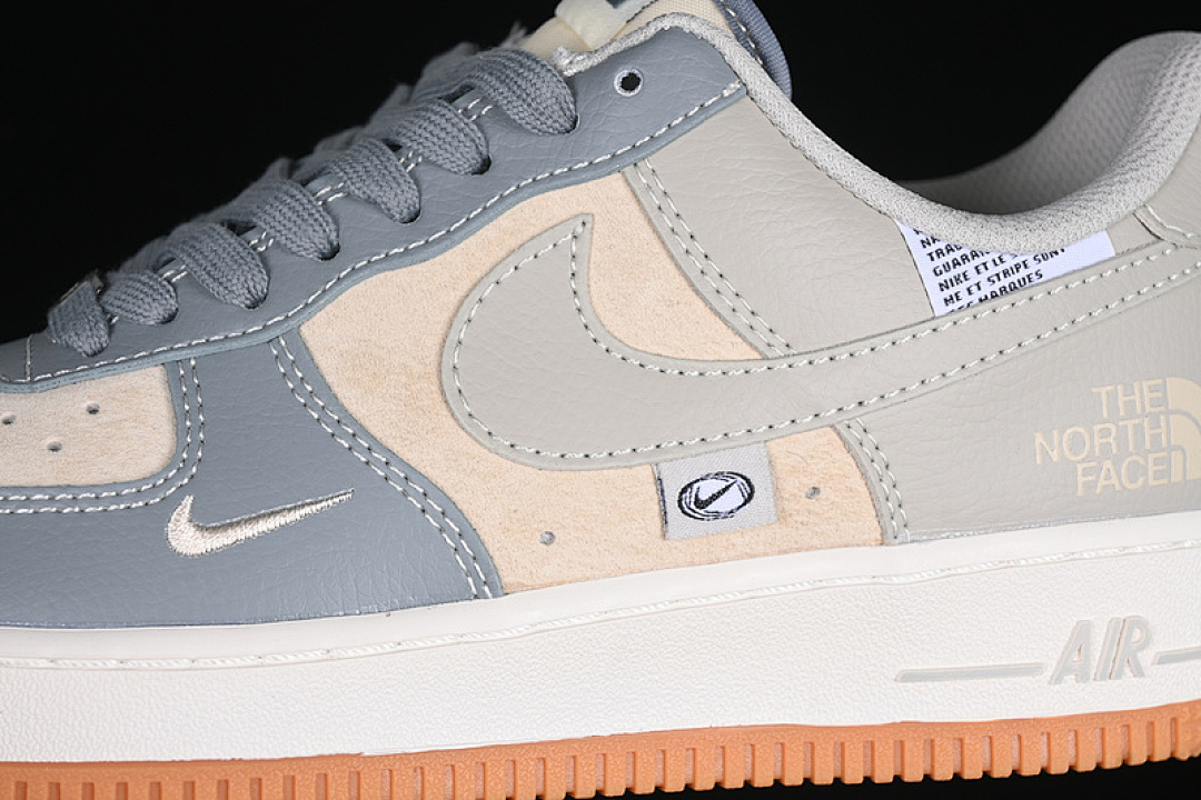 Nike [DM6688-022]-[AIR FORCE 1 07 LOW BEIGE/BLUE]-[WOMAN:36-39]-[MAN:40-45] - Image 8