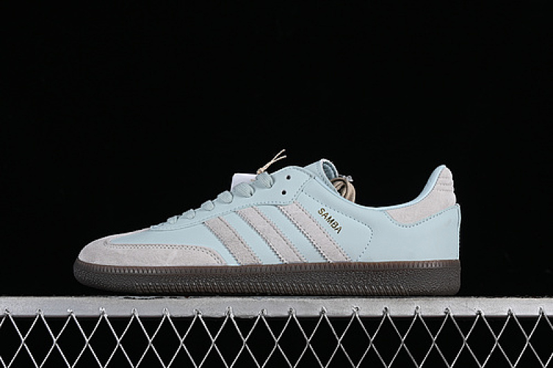 Adidas Adidas SAMBA OG VAPOUR GREEN/ASH SILVER/GOLD METALLIC · D98158, photo 1