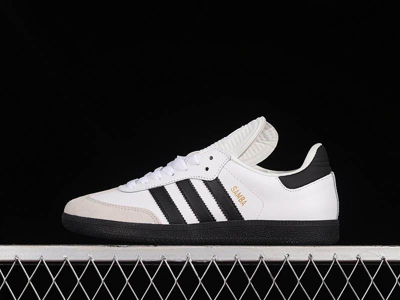 Adidas Adidas SAMBA CLASSIC SHOES CLOUD WHITE/GOLD/CORE BLACK · 772109, photo 1
