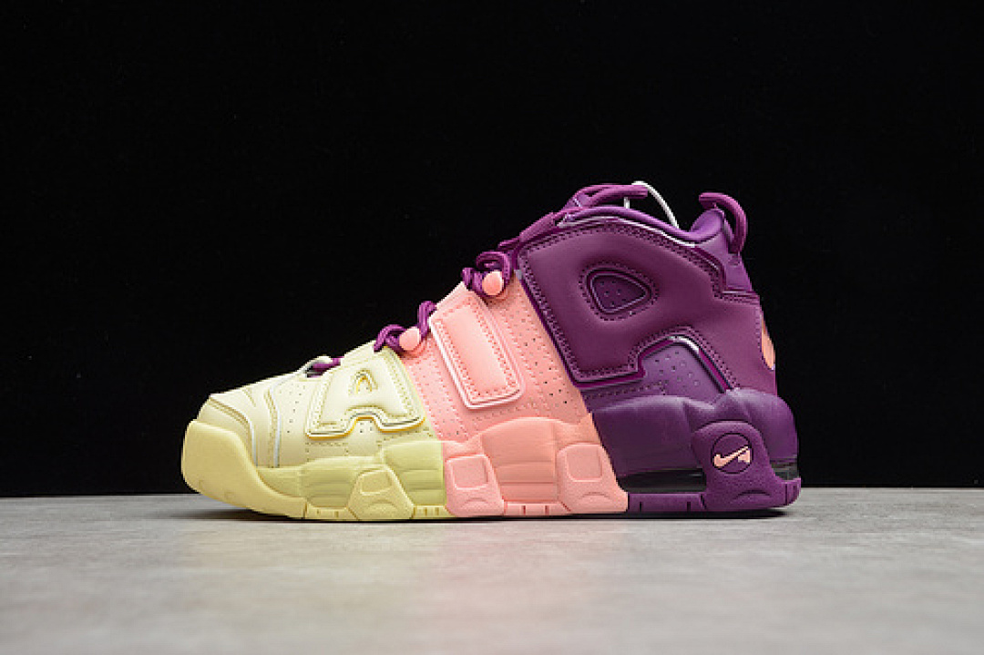 Purple [AV8237-800]-[AIR MORE UPTEMPO CITRON/PINK/BRIGHT PURPLE-NIGHT GRAPE]-[WOMAN:36-40], photo 1