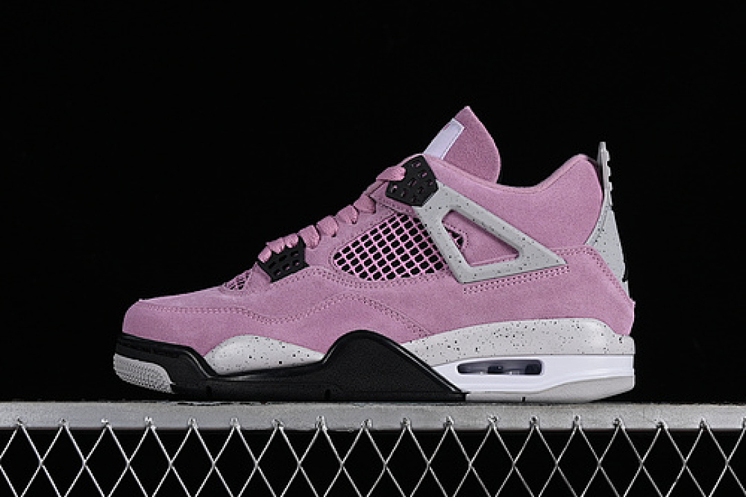 Jordan AIR Jordan 4 RETRO ORCHID ORCHID/NEUTRAL GREY/BLACK/WHITE · AQ9129-501, photo 1