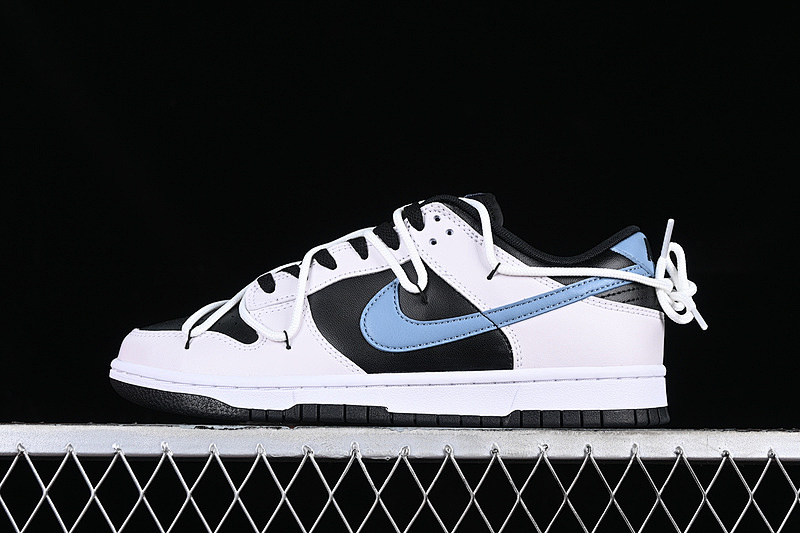 Nike SB DUNK LOW WHITE/BLACK/BLUE · DV0831-002, photo 1