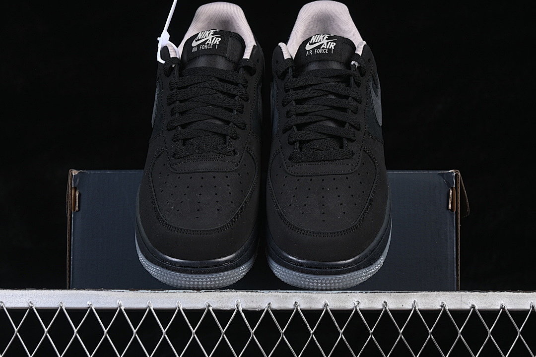 Nike [IQ9791-001]-[AIR FORCE 1 07 LOW BLACK/GREY]-[WOMAN:36-39]-[MAN:40-45] - Image 13