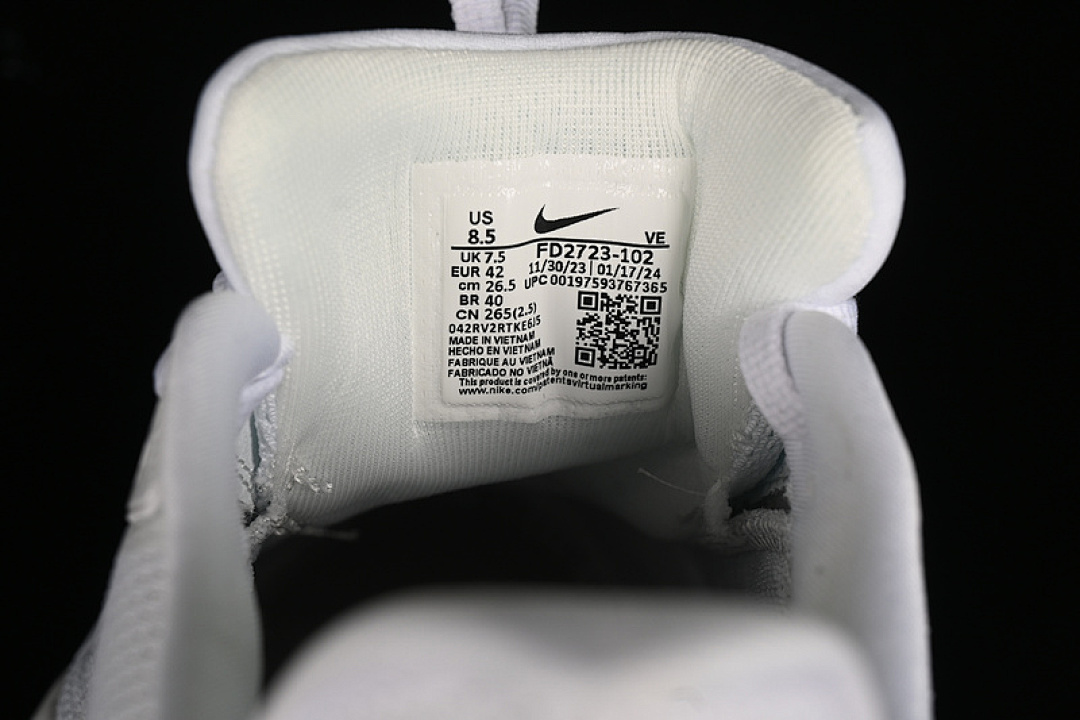 Nike [FD2723-102]-[AIR ZOOM PEGASUS 41 WHITE/GREY]-[WOMAN:36-39]-[MAN:40-45] - Image 5