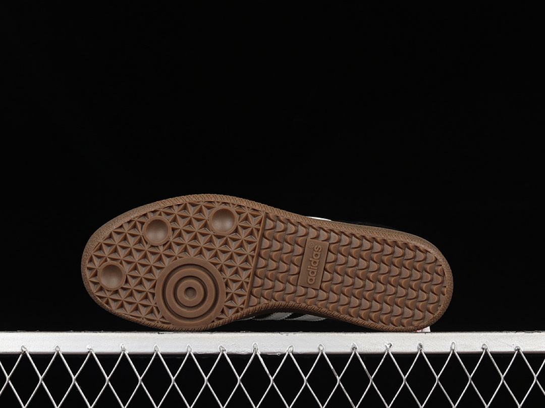 Adidas [FX9042]-[SAMBA VEGAN SHOES CLOUD WHITE/CORE BLACK/GUM]-[WOMAN:36-39]-[MAN:40-45] - Image 14