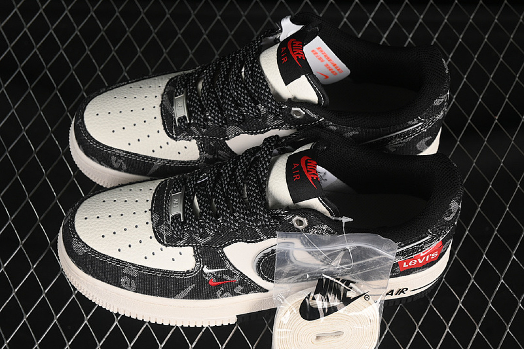 Nike [YX5066-312]-[AIR FORCE 1 07 LOW WHITE/BLACK]-[WOMAN:36-39]-[MAN:40-45] - Image 11