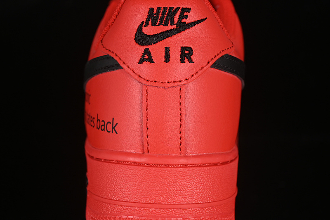 Nike [FD7039-600]-[AIR FORCE 1 07 LOW UNIVERSITY RED/BLACK]-[WOMAN:36-39]-[MAN:40-45] - Image 7