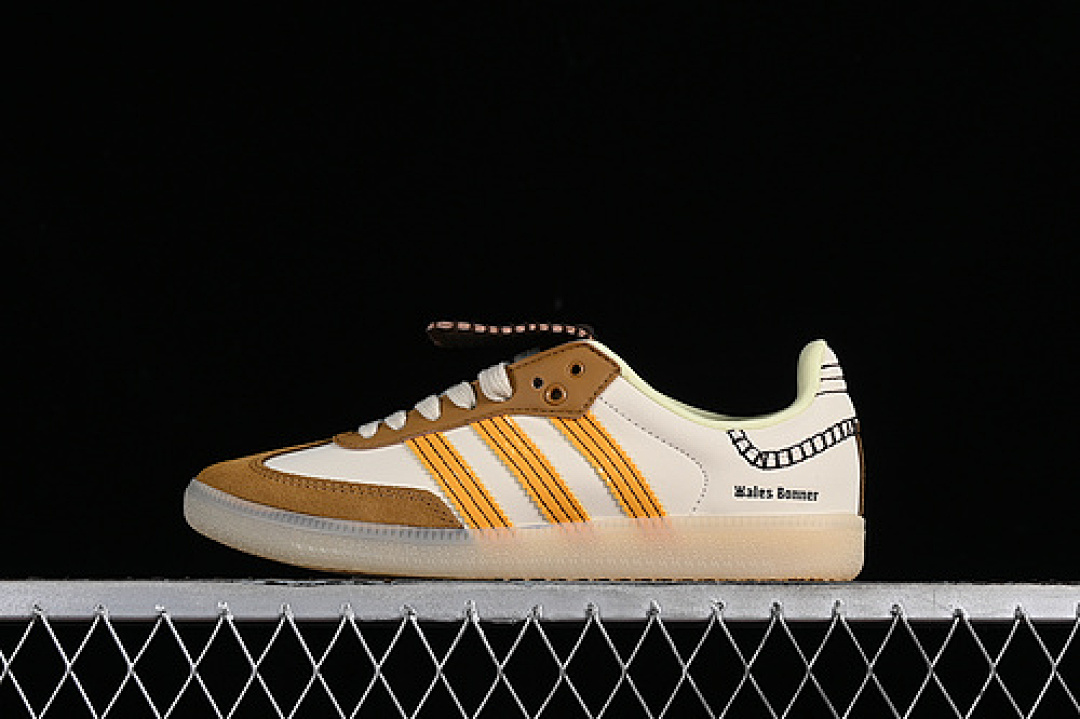 Adidas [IG5888]-[WALES BONNER SAMBA OG END WHITE/YELLOW/BROWN]-[WOMAN:35-39]-[MAN:40-45], photo 1