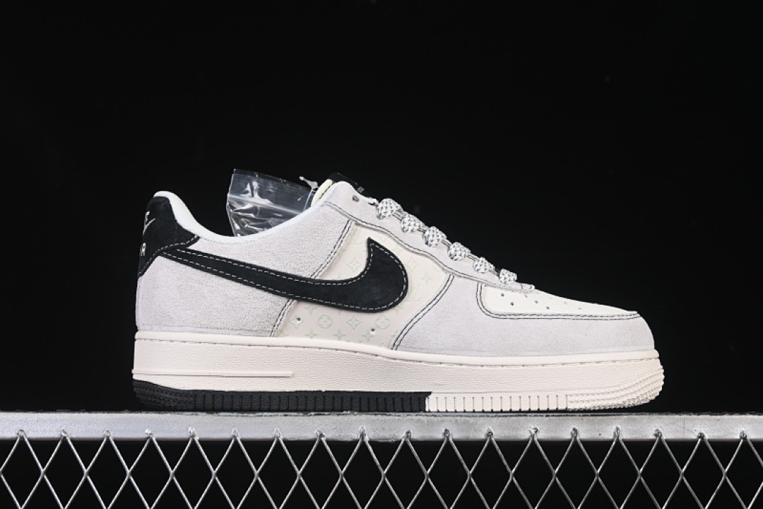 Nike [CX5050-Y06]-[AIR FORCE 1 07 LOW LV WHITE/GREY/BLACK]-[WOMAN:36-39]-[MAN:40-45] - Image 16