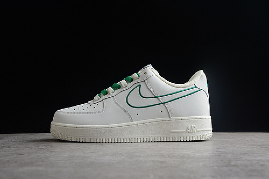 Nike [CL6326-128]-[AIR FORCE 1 07 LOW OFF WHITE/GREEN/OFF WHITE]-[WOMAN:36-39]-[MAN:40-45], photo 1