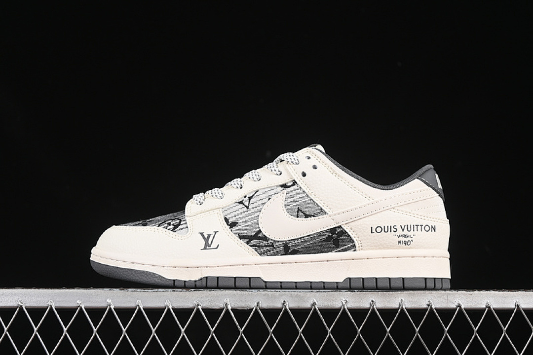 Off-White [FC1688-230]-[SB DUNK LOW LV OFF WHITE/GREY]-[WOMAN:36-39]-[MAN:40-45], photo 1