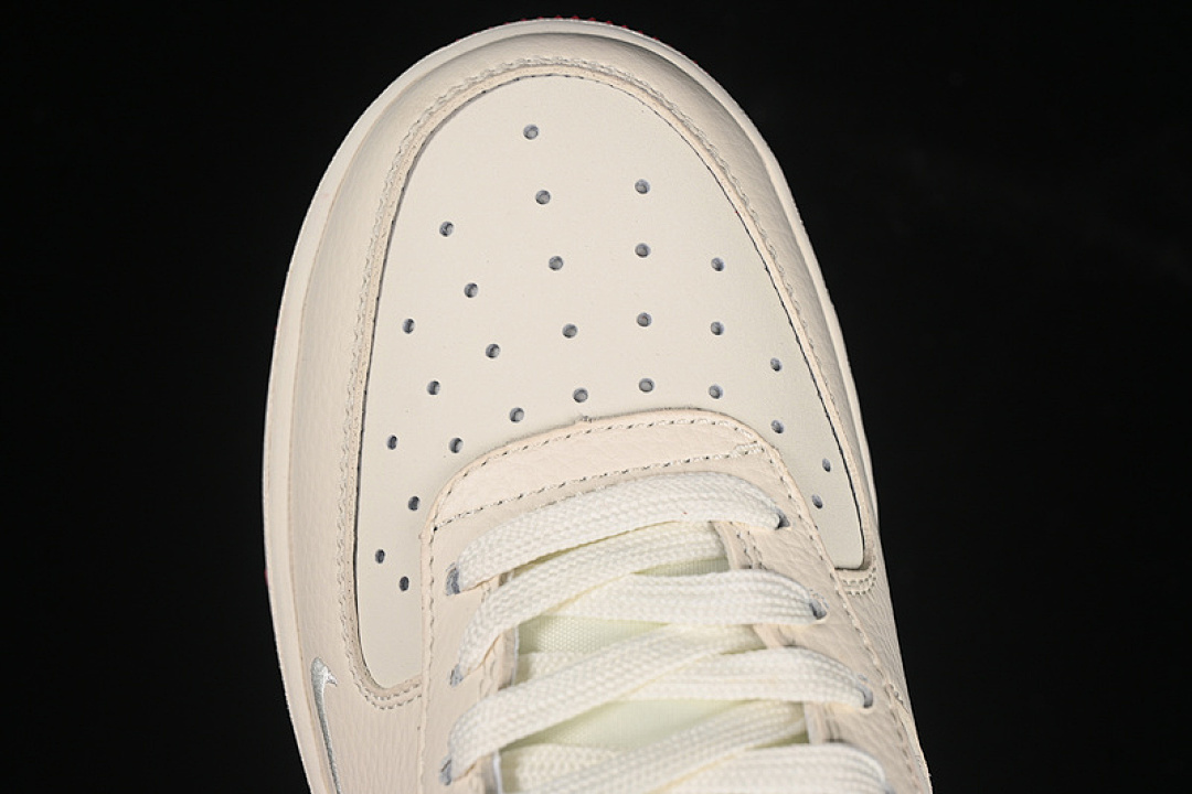 Nike [DF0188-040]-[AIR FORCE 1 07 LOW SUPREME BEIGE/RED]-[WOMAN:36-39]-[MAN:40-45] - Image 10