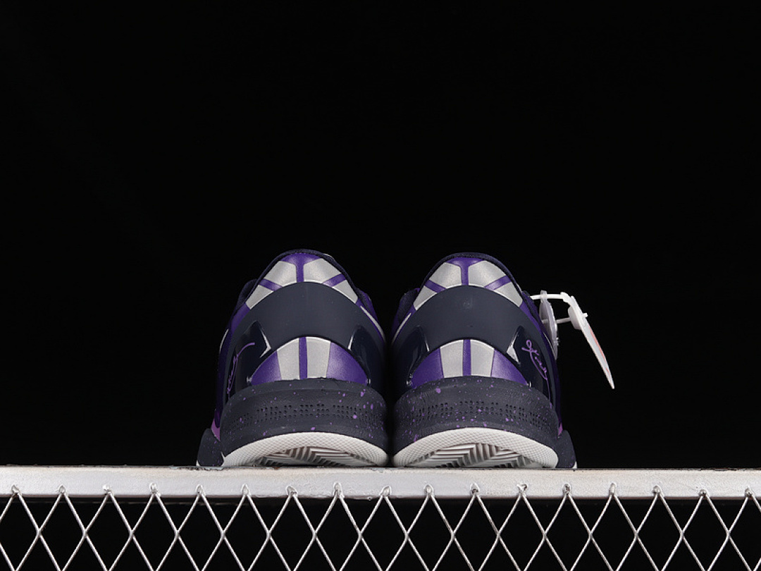 Nike [555035-500]-[KOBE 8 SYSTEM PLAYOFF COURT PURPLE/PURE PLATINUM-BLACKENED BLUE]-[MAN:39-46] - Image 14