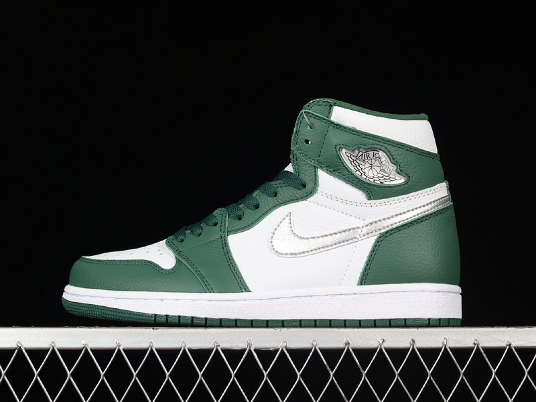 Jordan AIR Jordan 1 RETRO HIGH OG GORGE GREEN/WHITE/SILVER · DZ5485-303, photo 1