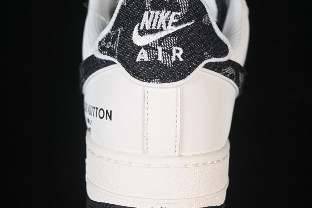 Nike [SM6668-108]-[AIR FORCE 1 07 LOW LV WHITE/GREY/BLACK]-[WOMAN:36-39]-[MAN:40-45] - Image 7