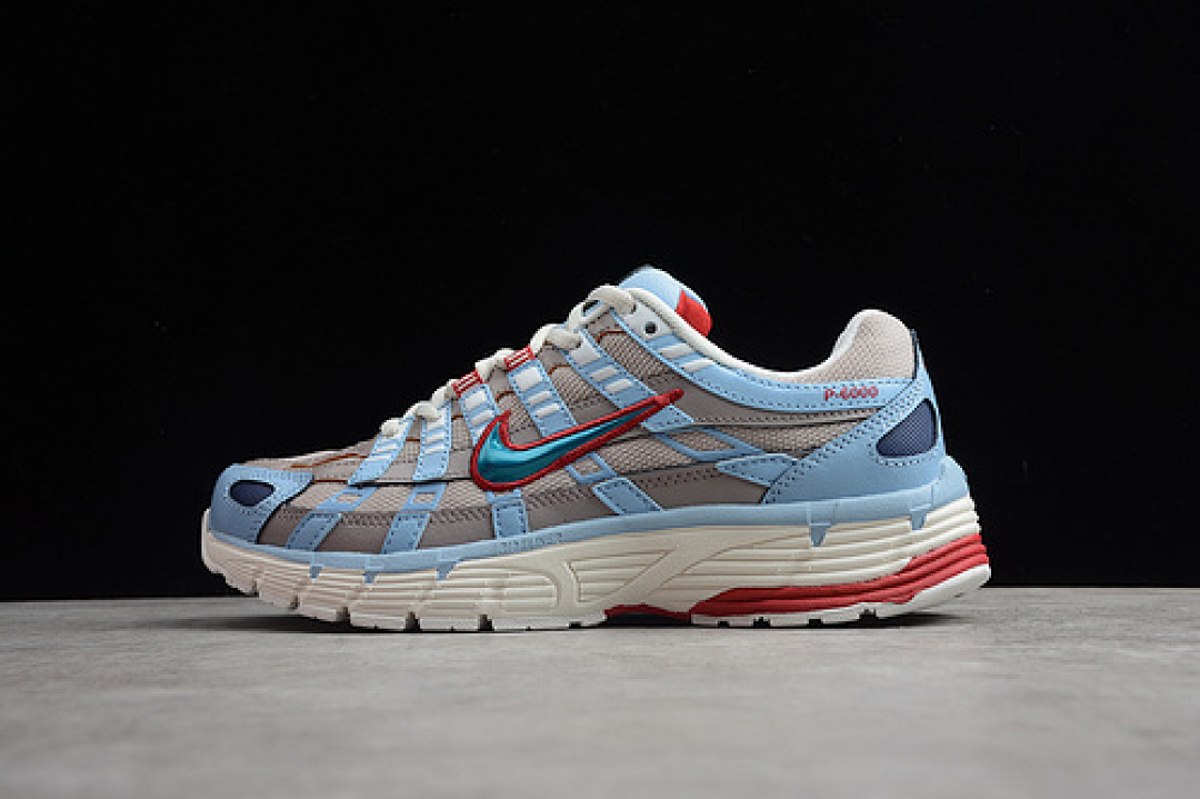 Nike [CK2961-131]-[P-6000 LIGHT GRAY/BLUE/RED]-[WOMAN:35.5-39]-[MAN:40-45], photo 1