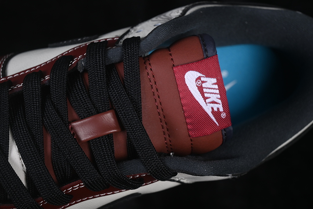Unbranded [WR0508-186]-[DUNK LOW SHELL TOE CASUAL SNEAKERS RED/WHITE]-[MAN:40-46] - Image 8