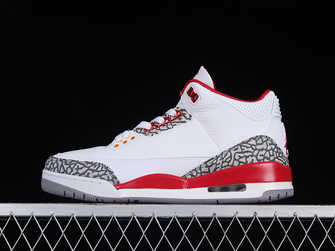Jordan [CT8532-126]-[AIR JORDAN 3 RETRO WHITE/LIGHT CURRY/CARDINAL RED/CEMENT GREY]-[MAN:40-46], photo 1