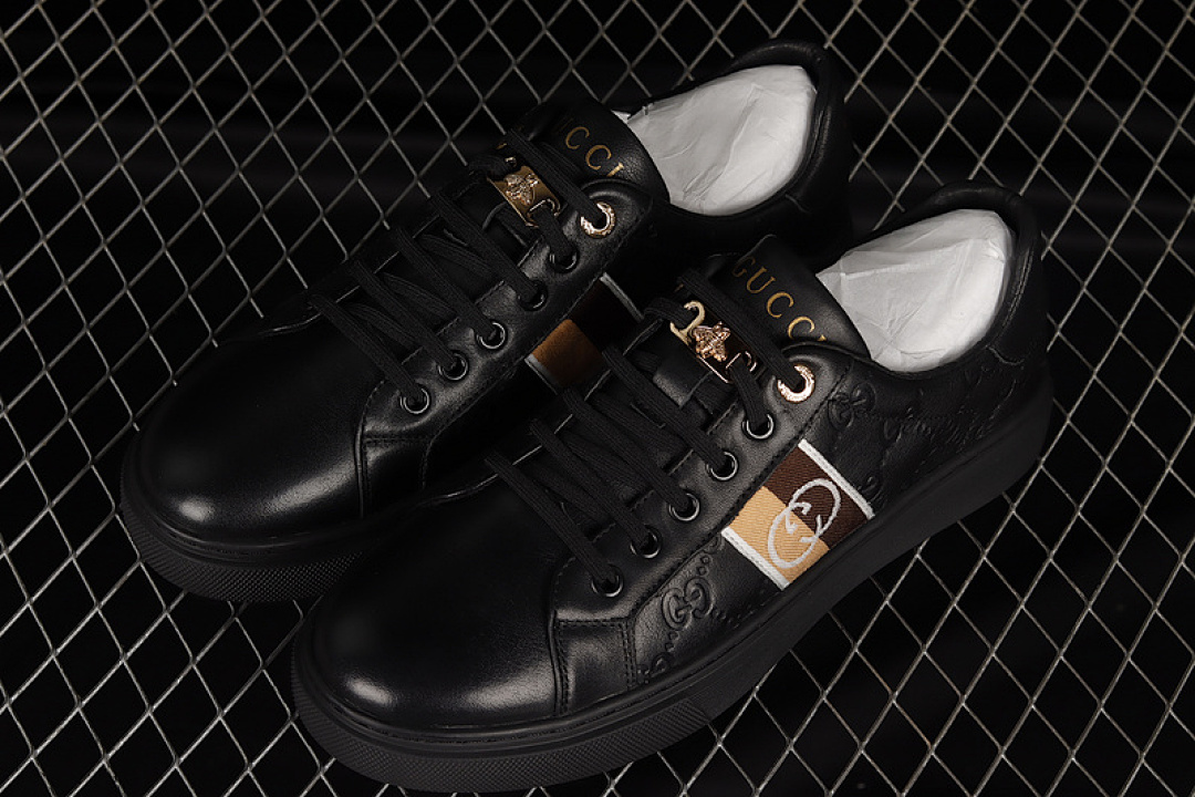 Gucci [02JPO6805]-[GU*CCI SCREENER GG HIGH-TOP SNEAKER BLACK/BLACK/GOLD]-[MAN:38-44] - Image 11