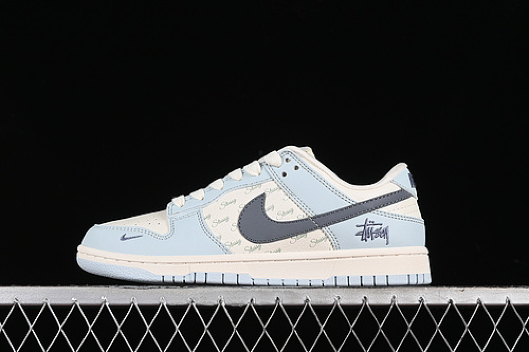 Unbranded [CF3688-012]-[SB DUNK LOW WHITE/GREY/BLUE]-[WOMAN:36-39]-[MAN:40-45], photo 1