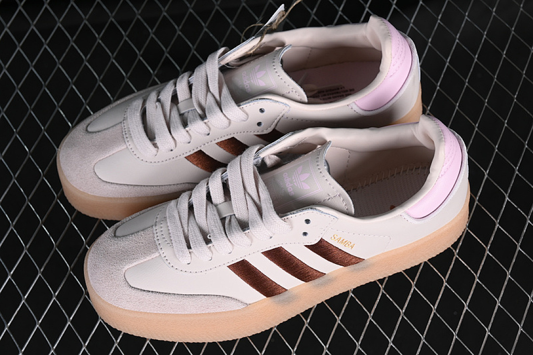 Adidas [ID3737]-[SAMBA VEGAN GREY/PINK/BROWN]-[WOMAN:36-39]-[MAN:40-45] - Image 11