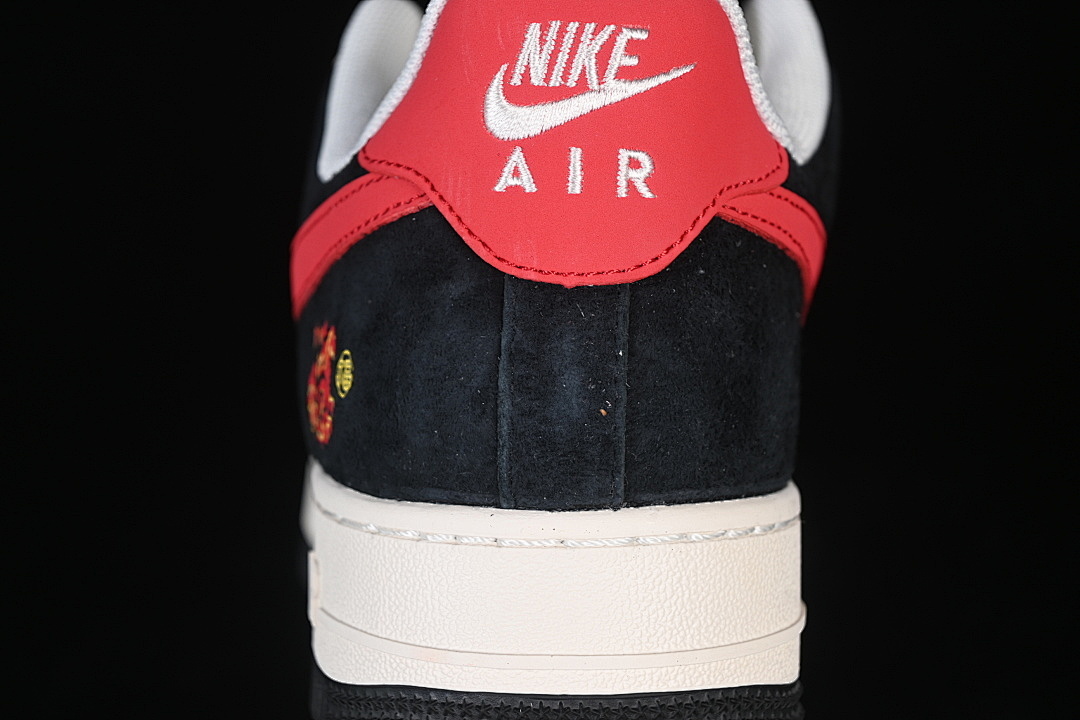Nike [MZ9588-835]-[AIR FORCE 1 07 LOW CASUAL SNEAKERS WHITE/BLACK/RED]-[WOMAN:36-39]-[MAN:40-45] - Image 7
