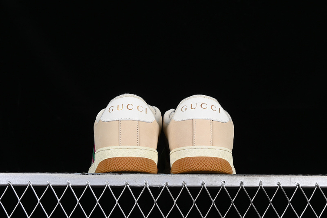 Gucci [9Y9209443]-[GU*CCI DISTRESSED SCREENER SNEAKER WHITE/BROEN/GREY/RED/GREEN]-[WOMAN:35-40] - Image 14