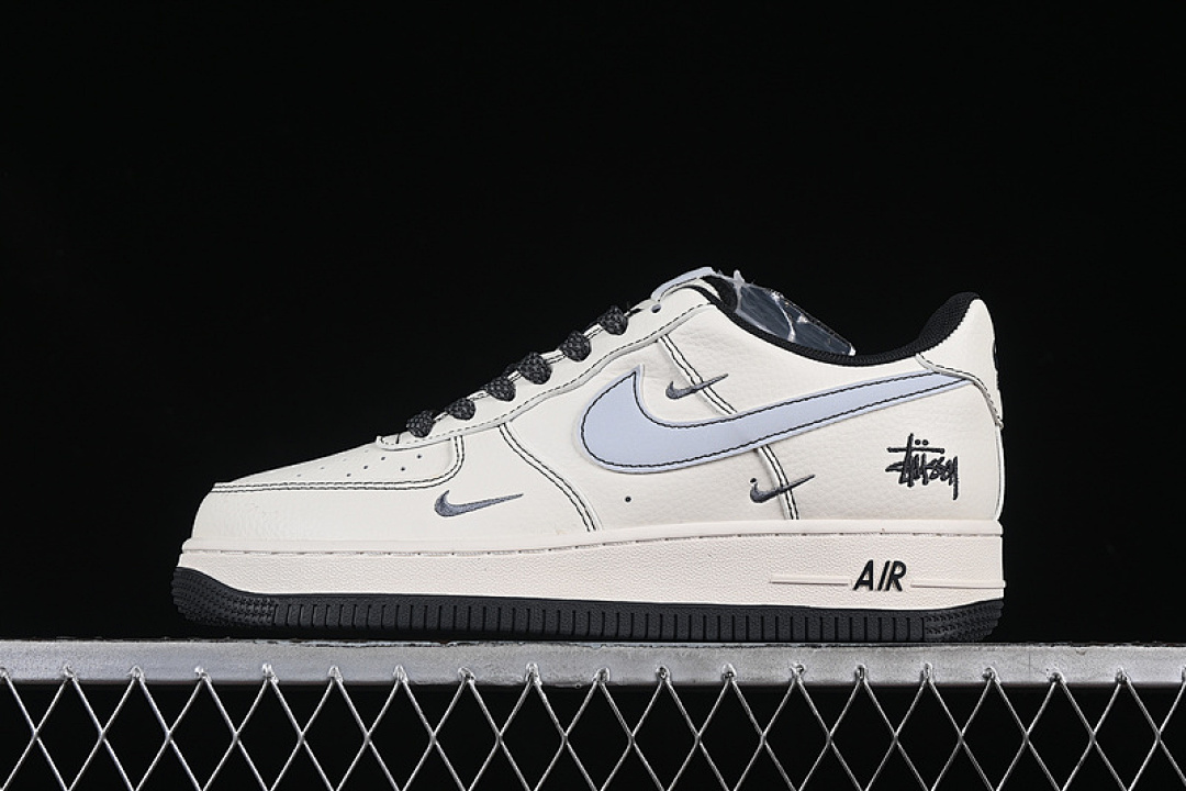 Nike [XZ6188-630]-[AIR FORCE 1 07 LOW WHITE/GREY/BLACK]-[WOMAN:36-39]-[MAN:40-45] - Image 2