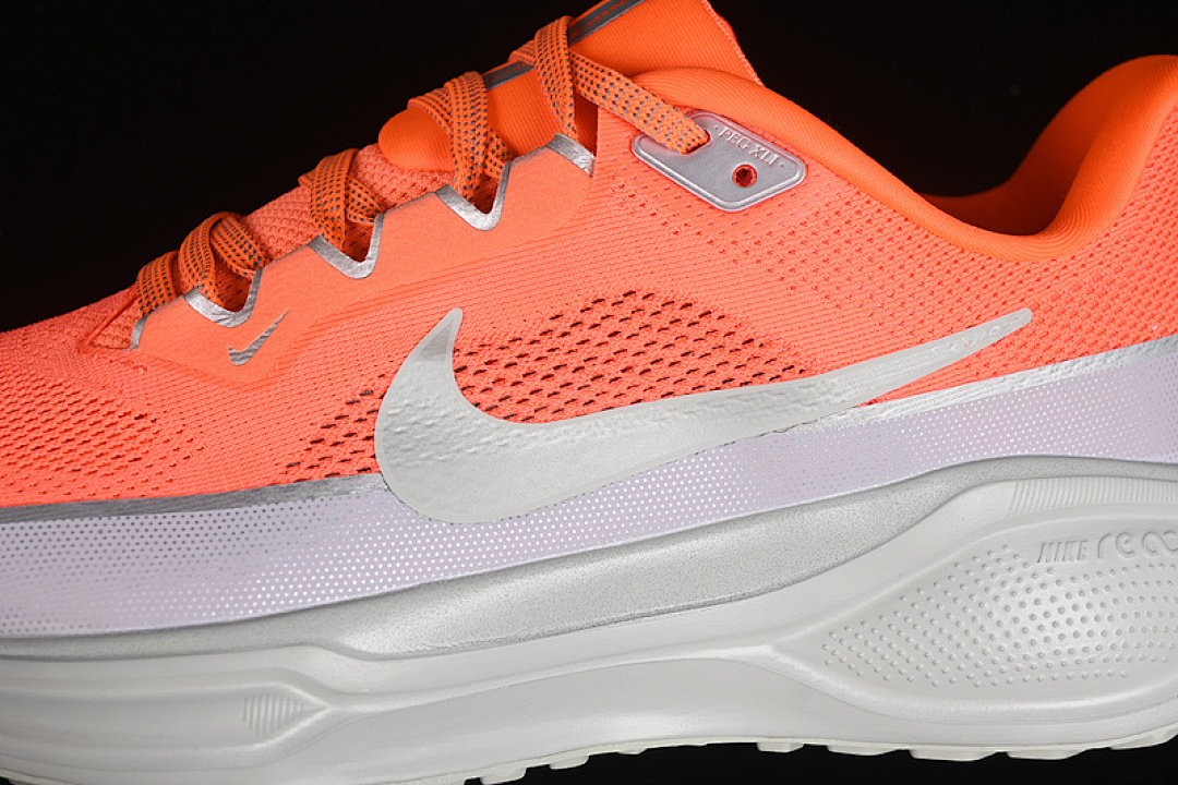 Nike [HQ2938-800]-[AIR ZOOM PEGASUS 41 HYPER CRIMSON/SAFETY ORANGE/PHOTON DUST/METALLIC (SILVER]) - Image 9