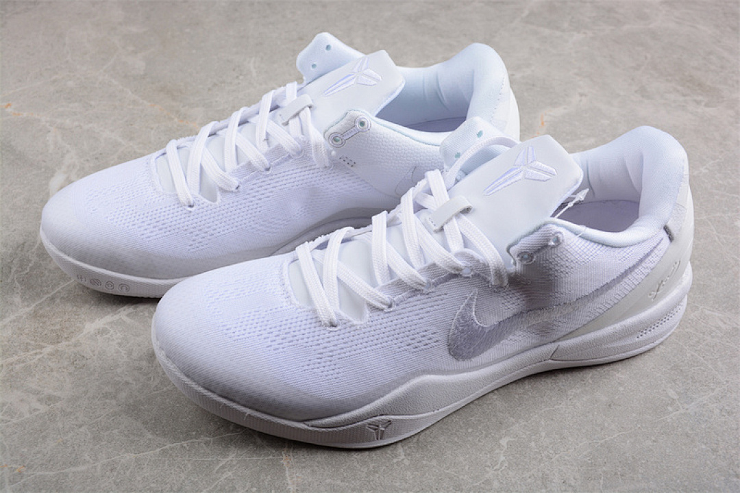Nike [FJ9364-100]-[KOBE 8 PROTRO TRIPLE WHITE]-[MAN:40-46] - Image 12