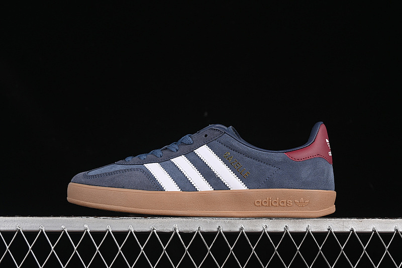 Adidas ORIGINALS GAZELLE INDOOR PRELOVED INK/CLOUD WHITE/SHADOW NAVY · JI3522, photo 1