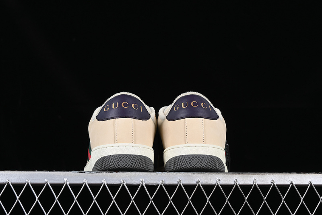 Gucci [9Y9209443]-[GU*CCI DISTRESSED SCREENER SNEAKER RED/GREEN/BROWN/BLACK]-[UNISEX:35-44] - Image 15