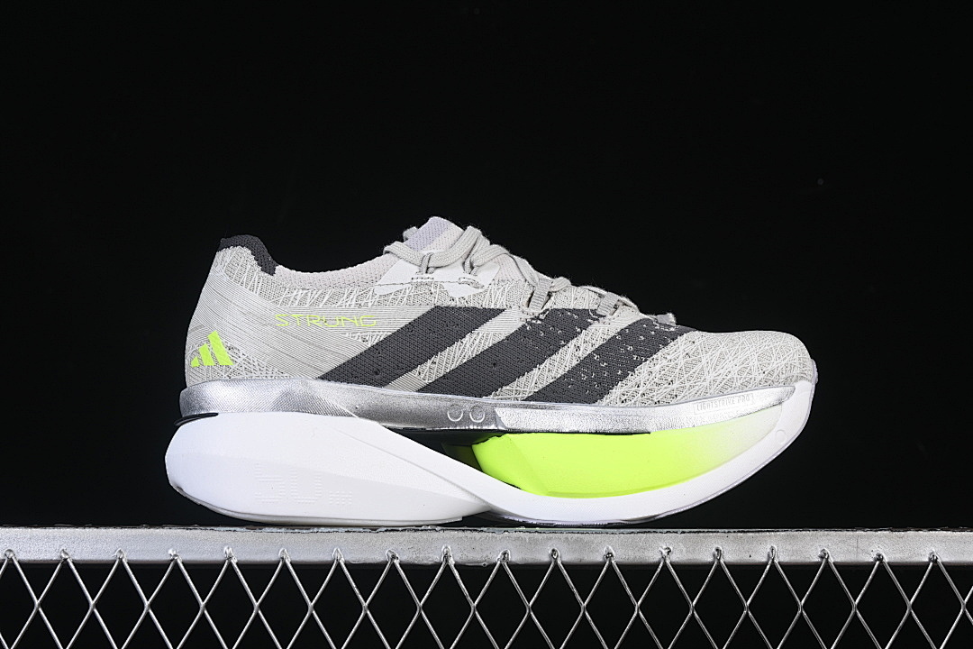 Adidas [JI2982]-[PRIME X 3.0 STRUNG COMFORTABLE SHOES BLACK/GREY/GREEN]-[WOMAN:36-39]-[MAN:40-45] - Image 15