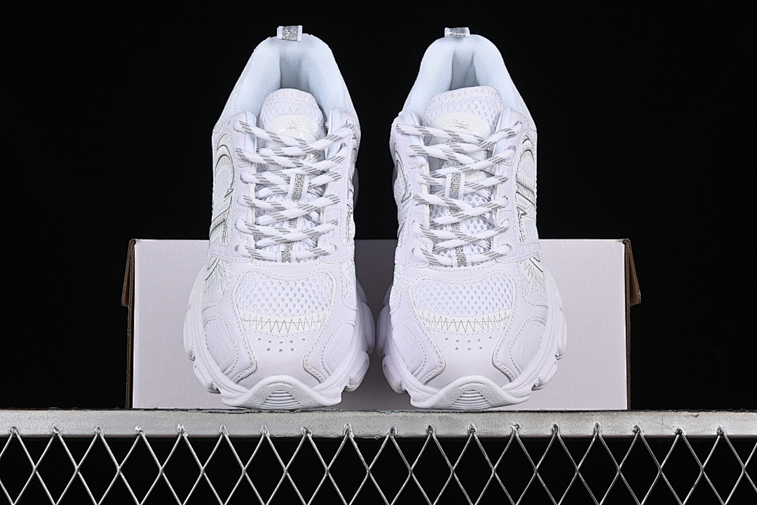 On Running [ROUND TOED LACE UP CASUAL SPORTS RUNNING SHOES WHITE/PURE WHITE]-[WOMAN:36-39]-[MAN:40-45] - Image 12