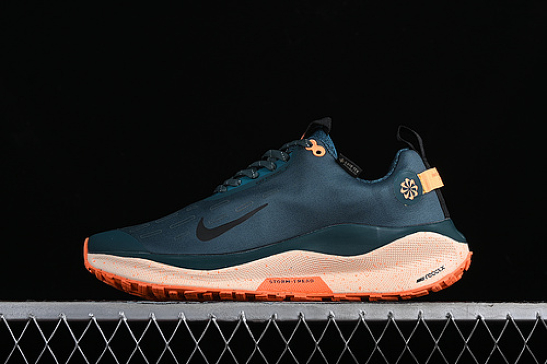 REACTX INFINITY RUN 4 GORE-TEX DEEP JUNGLE/GEODE TEAL/TOTAL ORANGE/BLACK · FB2204-300, photo 1