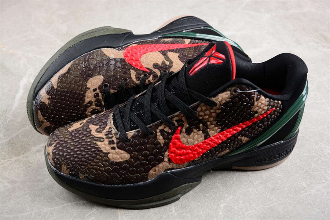Nike [429659-900]-[ZOOM KOBE 6 PROTRO BLACK/RED/GREEN/BROWN]-[MAN:40-46] - Image 10