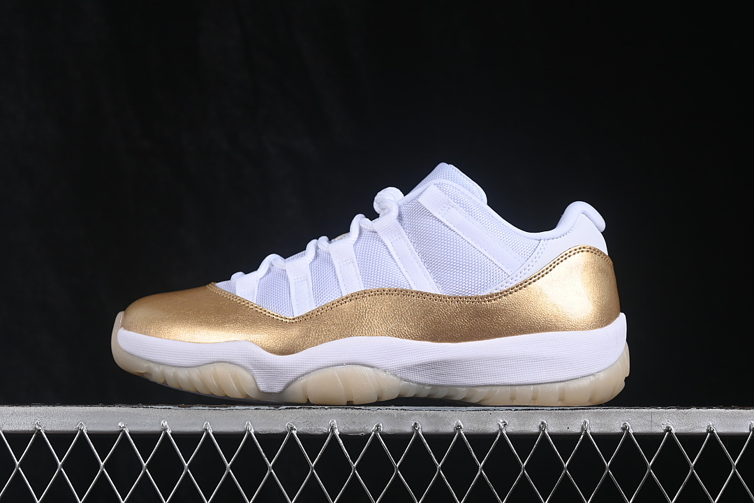 Jordan [AH7860-102]-[AIR JORDAN 11 LOW AJ11 METALLIC GOLD/WHITE]-[MAN:40-47.5], photo 1