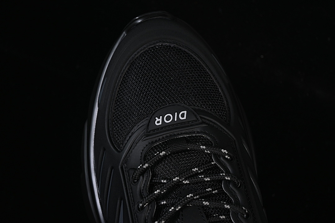 Dior [LEISURE SPORTS SHOES BLACK/BLACK/BLACK]-[WOMAN:39]-[MAN:40-45] - Image 9