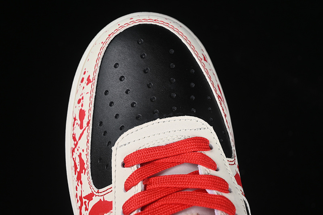 Nike [DF0188-020]-[AIR FORCE 1 07 LOW WHITE/RED/BLACK]-[WOMAN:36-39]-[MAN:40-45] - Image 10