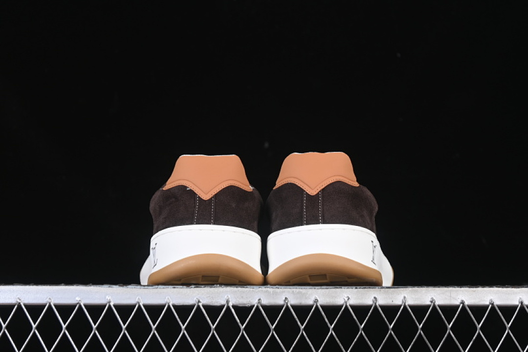 Louis Vuitton [LOUIS VUITTON SKATE SNEAKER CLASSIC 2025SS D COFFEE/WHITE]-[MSAN:39-45] - Image 13