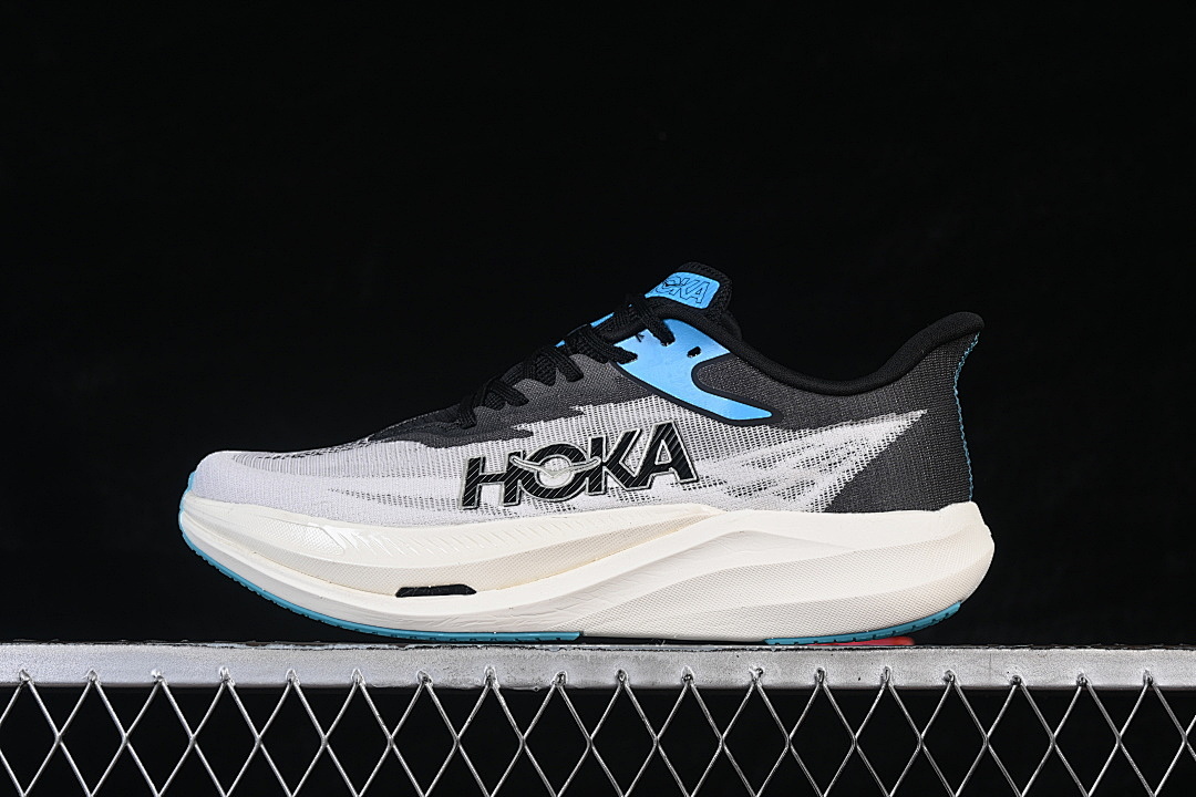 Hoka [1168724 WBLC]-[HOKA ONE ROCKET X 3 WHITE/BLACK]-[WOMAN:36-39]-[MAN:40-45] - Image 2