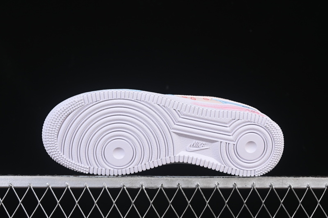 Nike [ZH0316-107]-[AIR FORCE 1 07 LOW WHITE/BLUE/PINK/BEIGE]-[WOMAN:36-39]-[MAN:40-45] - Image 15