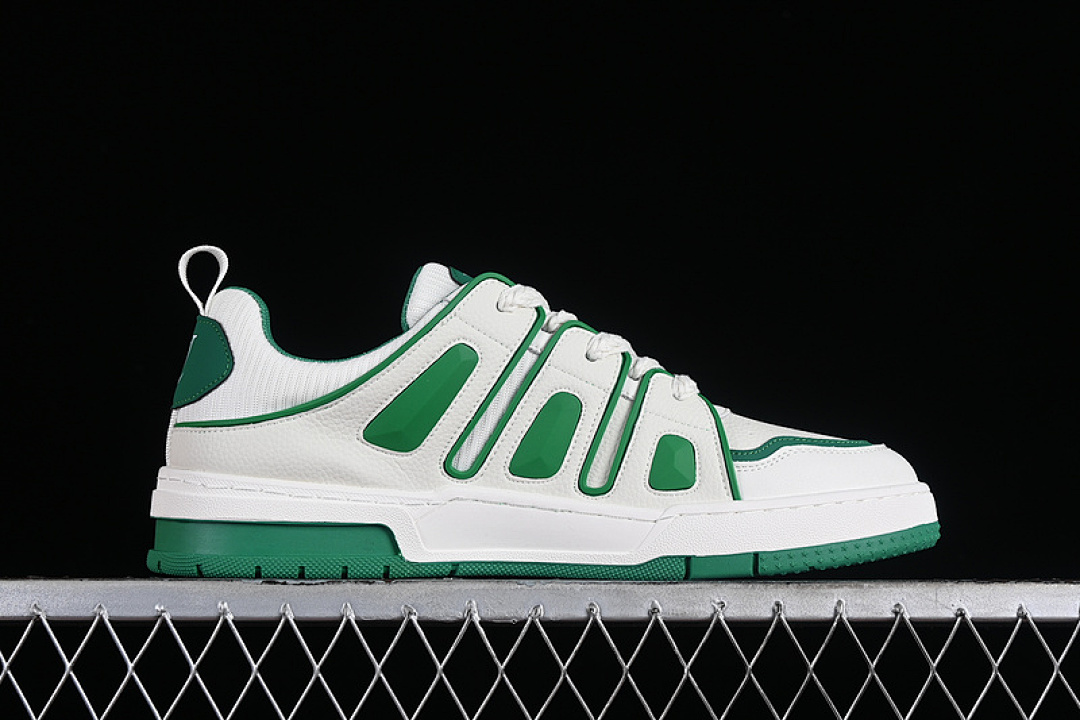 Louis Vuitton [LOUIS VUITTON SNEAKER LOW WHITE/GREEN]-[MAN:38-44] - Image 2
