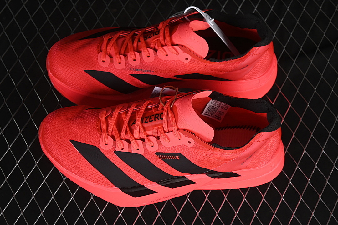 Adidas [JR6368]-[ADIZERO ADIOS PRO 4 LUCID RED/CORE BLACK/LUCID RED]-[WOMAN:36-39]-[MAN:40-46] - Image 11