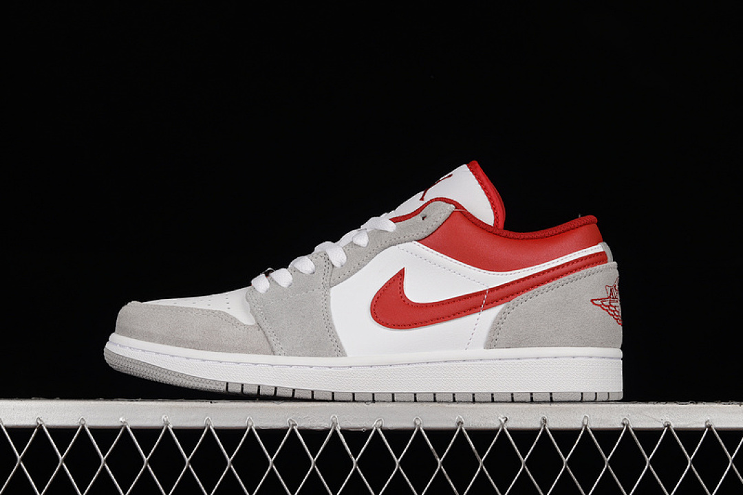 Jordan [DC6991-016]-[AIR JORDAN 1 LOW SE LIGHT SMOKE GREY/WHITE/GYM RED]-[MAN:40-45], photo 1
